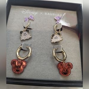 Minnie Mouse ghost earrings